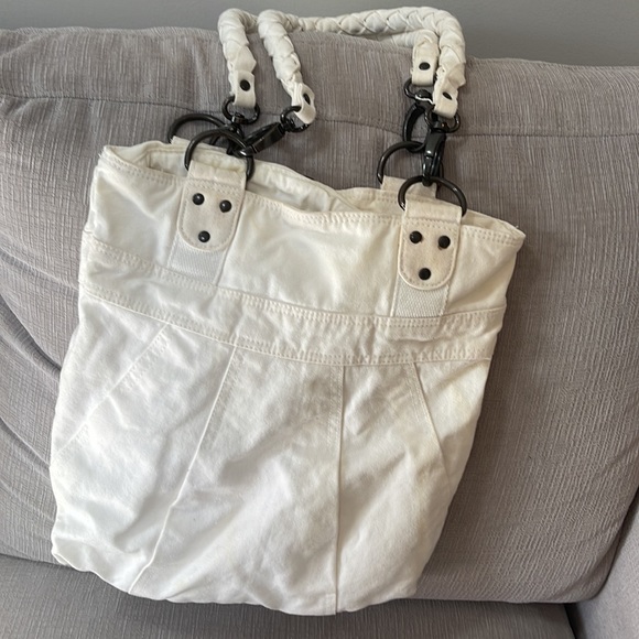 Diesel white tote. - Picture 4 of 4